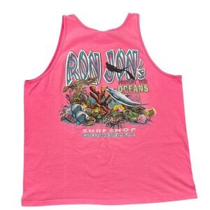 Vintage 90's Single Stitch Ron Jon Surf Shop Conservation Save The Oceans Tank